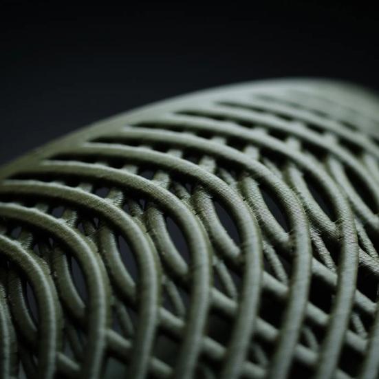 3D Printed Flower Pot Lightweight Plant Pot with Drainage Holes Orchid Planter with Saucer for Indoor Outdoor Plants Garden Home Decor