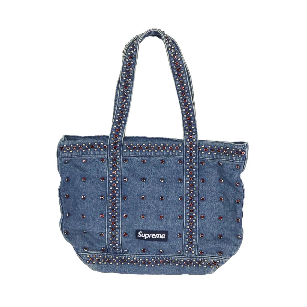 Supreme Bb. Simon Denim-Tragetasche Gewaschener Indigo