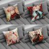 Genshin KKaedehara Impact Kazuha Pillow Case For Home Bedroom Car Office Decoration Living Room Sofa Cushion Cover Suitable