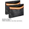 1/2Pcs Reflective Self-Adhesive Universal Boat Caddy Organizer Mesh Bag Large Capacity Waterproof Boat Storage Accessories