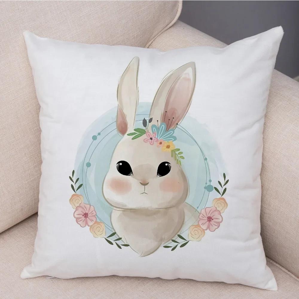 Super Soft Plush Cute Cartoon Giraffe Eleghant Lion Pillow Case Nordic Kids Room Decor Lovely Animal Cushion Cover for Sofa Home