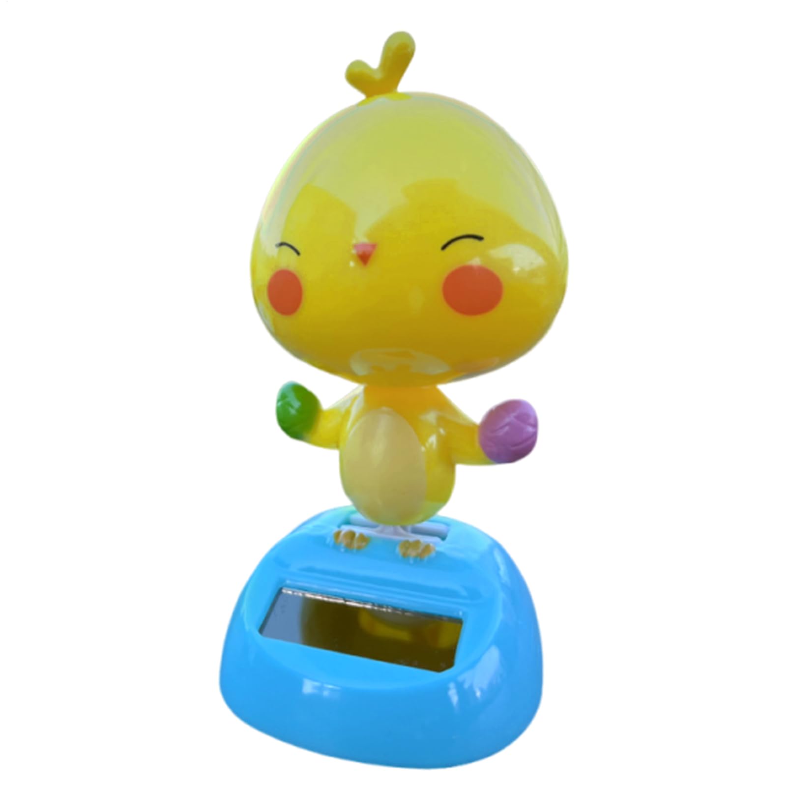

Car Figurine, Solar Dance Toy, Cute Chick Decoration 3.94x1.97 inch, Funny Animal Figure, Vivid Please refer to the description