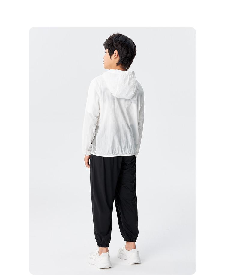 Balabala Boys' Outerwear, Girls' Sun Protection Clothing, Summer Children's Parent-Child Top