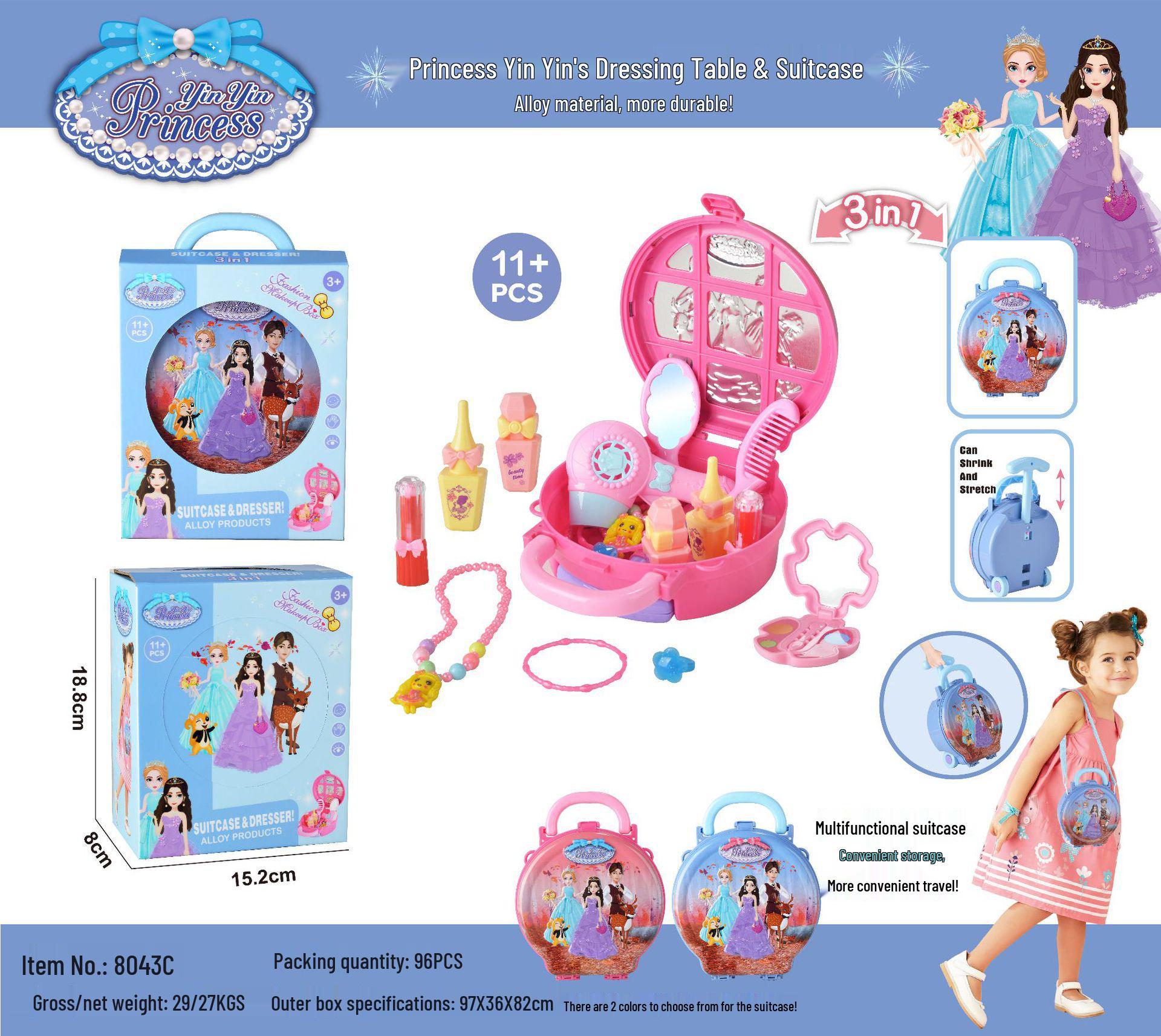Cross-border Princess Castle Dollhouse Playset for Girls