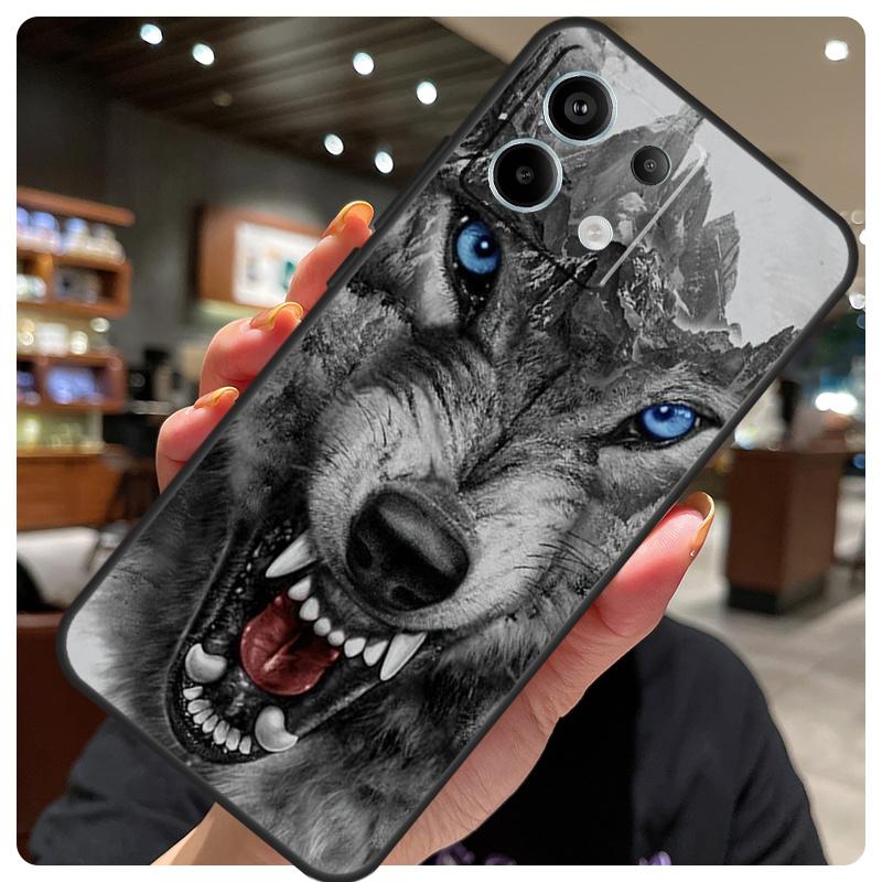 

Wolf Dog Cat Bird Lion Tiger Animal Case For Xiaomi Redmi Note 14 10 11 12 13 15 Pro Plus Cover For Redmi 15 15C 14C 10C 12C 13C Redmi Note 12 Pro 4G