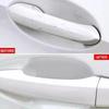 8PCS Universal Car Door Handle Bowl Scratch Protective Stickers Transparent Car Handle Anti-collision Protection Strip