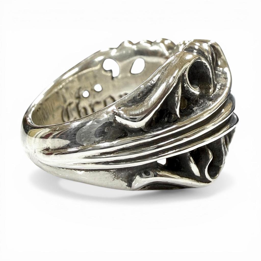 Excellent CHROME HEARTS Ring K&T Silver SV925 mens Used