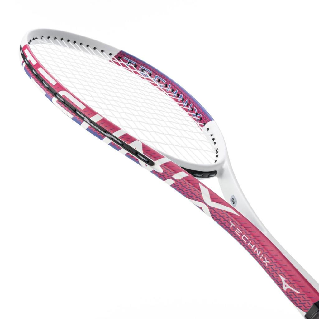 MIZUNO Soft Tennis Racket TECHNIX 63JTN677 Rose Red x Sapphire Blue