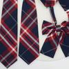 Teen Girl Lattice Necktie Woman British Style Lattice Pattern Neckwear Detachable Collar Removable Ties Costume Necktie