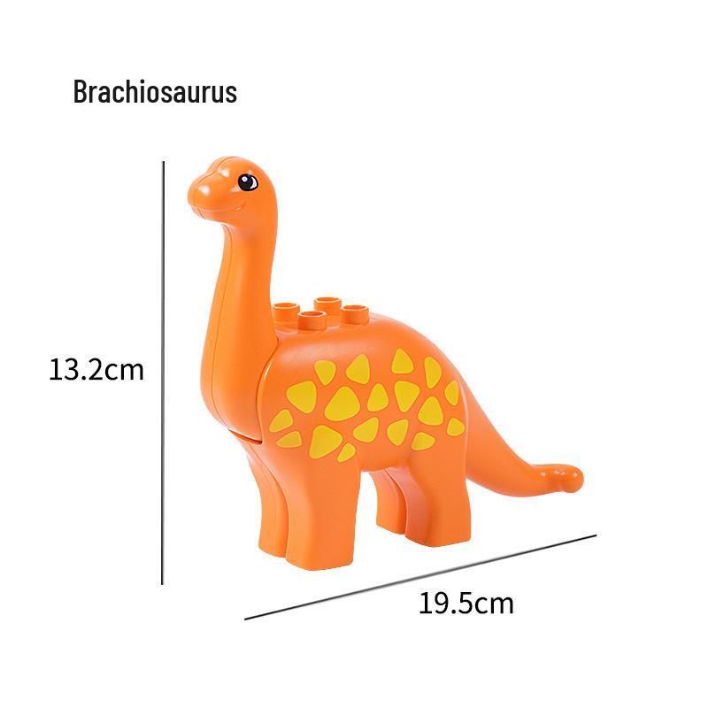 Compatible Large Bricks: Animal Accessories & Educational Building Blocks for Children - Ocean & Forest Themes