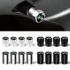 For Skoda Scala 4Pcs Car Wheel Tire Valve Stem Cover Cap Badge Accessories For Skoda Rapid Fabia Superb Kodiaq Kamiq S Virs VII Octavia Scala