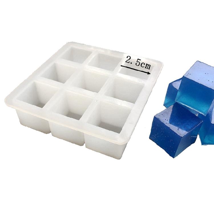 Cube Decoration Mold Resin Large Beauty Mold for Pendant Jewelry Making