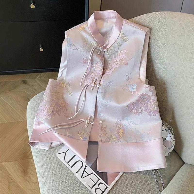 Short vest foreign spring and autumn thin versatile top fashionable vest vest