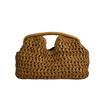 Handwoven Handbag Bag Women's Summer New Textured Beach Vacation Handbag