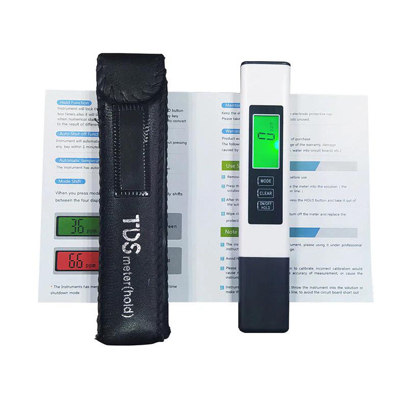 Multi-functional Water Quality Test Pen Water Quality Detection Pen Household Drinking Water EC Meter 2in1 TDS Test Meter