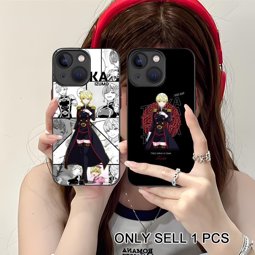 Mato Seihei No Slave Tenka Izumo Silicone Mobile Phone Case for iPhone 17 16 15 14 13 12 11 X XR XS Air Pro Max Plus Mini