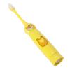 Children Electric Toothbrush Cartoon Pattern Waterproof Teeth Cleaning Brush Gift for KidsYellow