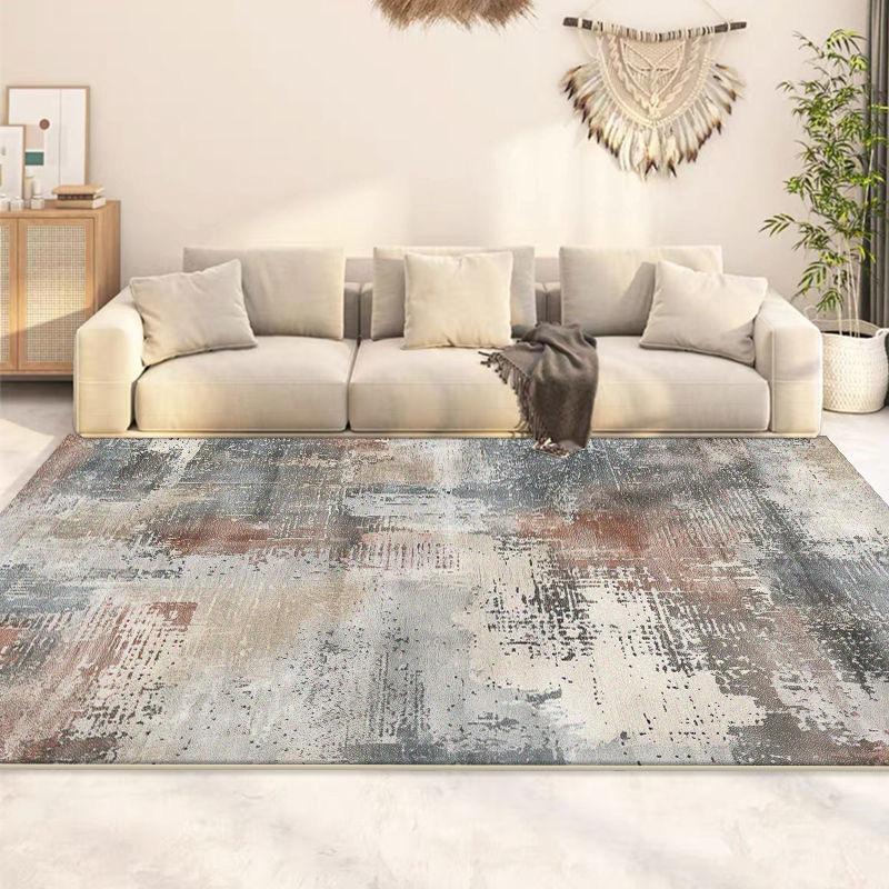 Abstract Easy Clean Rug for Living Room Nordic Style Decoration Home Sofa Area Large Carpet Bedroom Cloakroom Floor Mat Washable