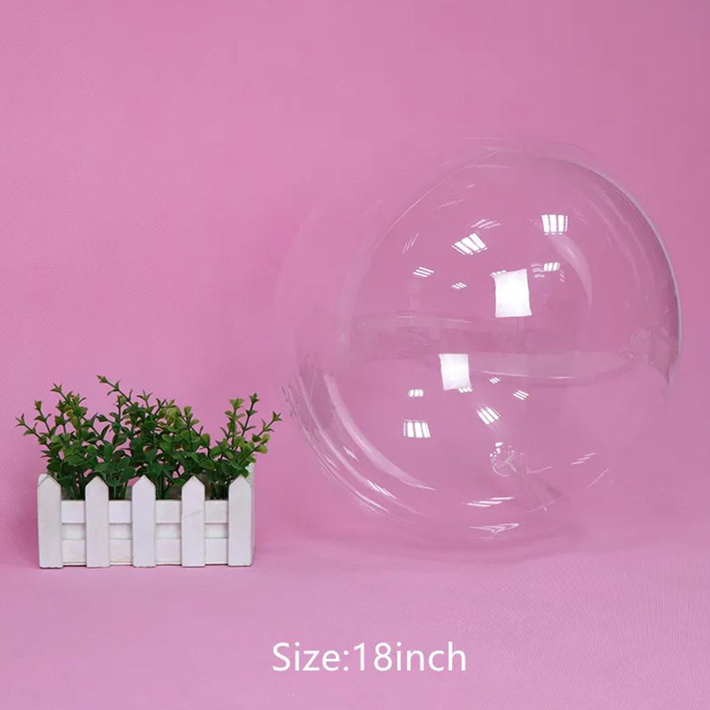 A Large Number Of Bobo Balls, Transparent Luminous Balloons 18 Inches 20 Inches 24 Inches Ground Marketing Stall Balloons