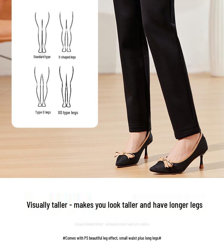 Paiste Women's Fleece-Lined Warm Casual Pants