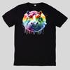 T-Shirt Regenbogentiere Baumwolle Fun Spaß Sprüche Lustig CartoonWird in neuem Fenster oder Tab geöffnet