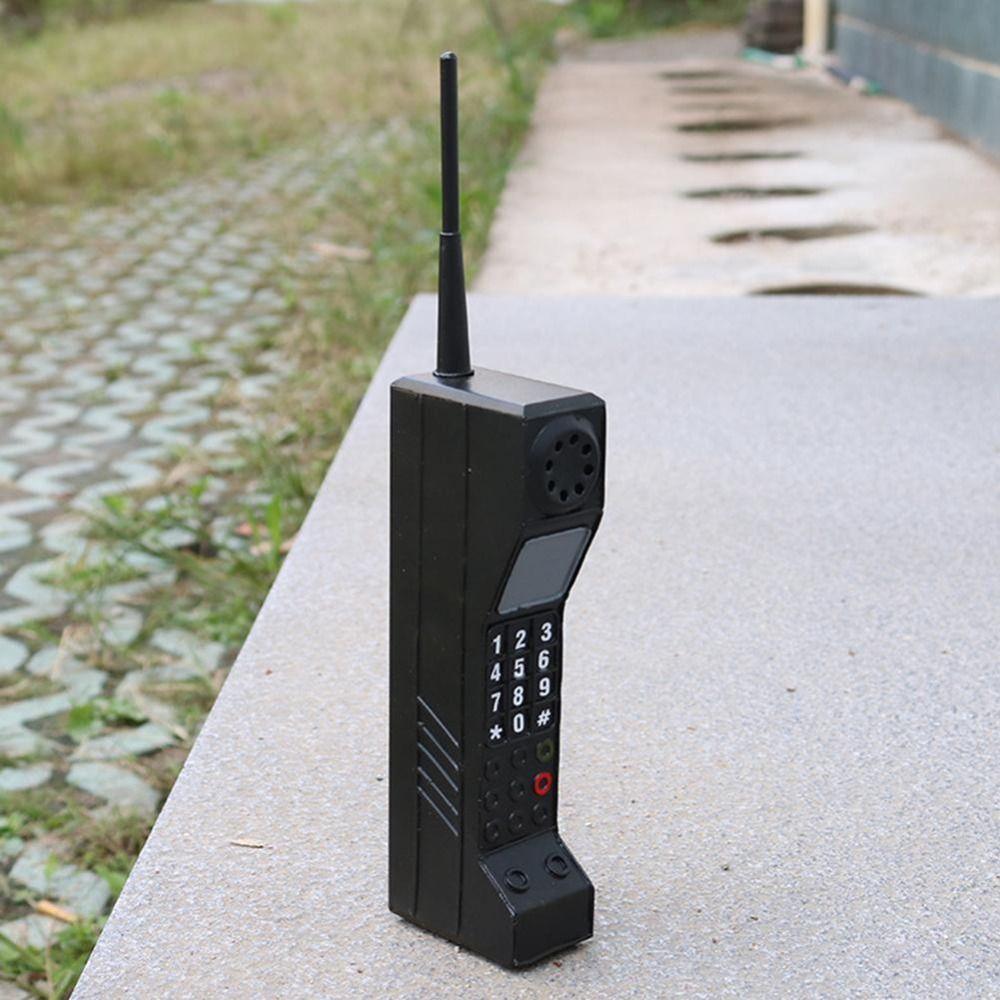Cellular Phone Retro Phone Prop Old Fashioned Brick Cell Phone Ornament  Home Decoration