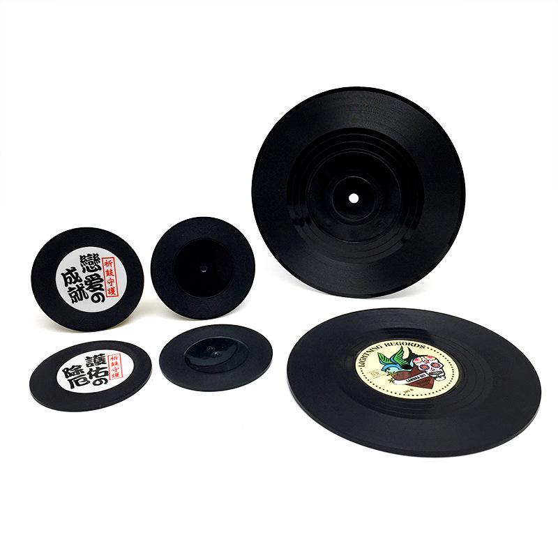 Custom NFC Vinyl Record Coaster Magnet - Unique Music Wall Decor & Gift