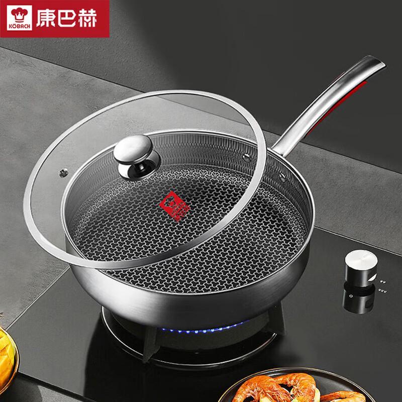 KOBACH 316L Stainless Steel Non-stick Frying Pan