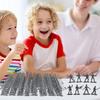 100 Stück Soldatenmodell Armee Männer Spielzeugsoldaten Spielset für fantasievolles Spielen Bildungsprojekte für Kinder
