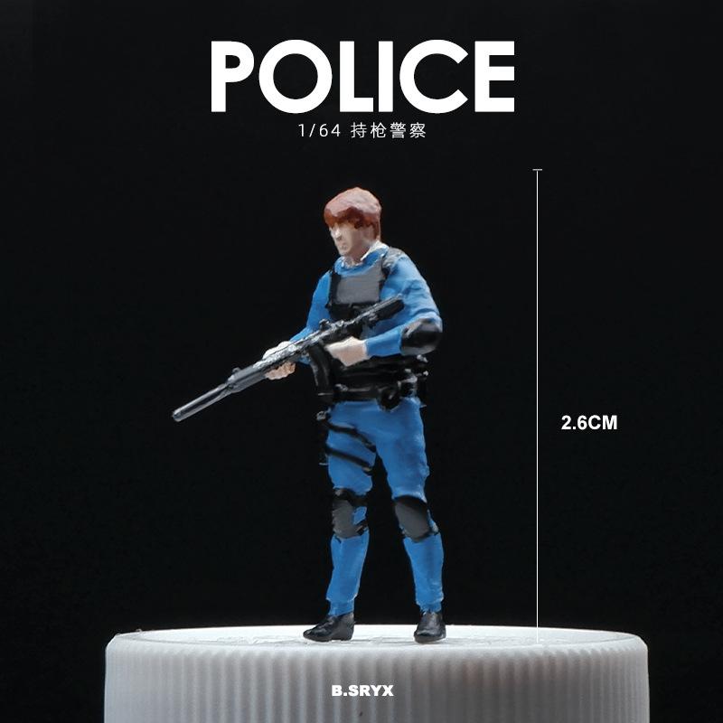 1/64 Miniature Human Figure Model, Miniature Toy, Mini Figurine, Scene Decoration Props, Diorama Matching Figures