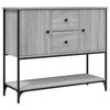 VidaXL Buffet sonoma gris 100x36x85 cm bois d'ingénierie 835557
