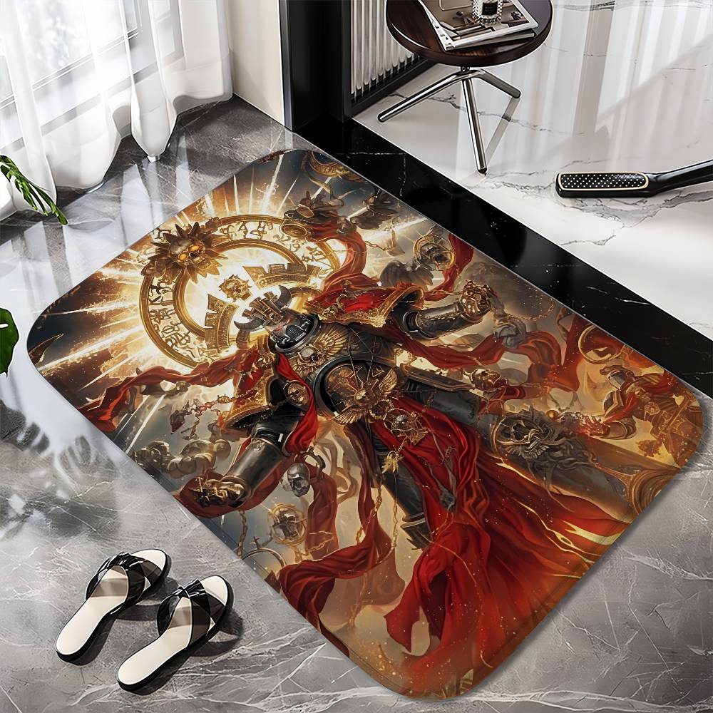 Warhammer 40K Space Marine Floor Mat Printed Large Carpets Room And Bedroom Carpets Bathroom Anti Slip Door Mats Small Carpets