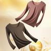 Ultra-Thin Women Base Layer Winter Warm Top & Bottom Set 2Pcs Thermal Long Johns