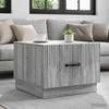 Coffee Table Grey Sonoma 49 x 50 x 37 cm Engineered Wood