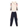 Autumn Casual Sports Set: Korean Style Hoodie Two-Piece for Junior High Girls