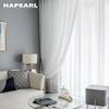 1 PC NAPEARL White Sheer Curtain Living Room Embroidered Bedroom Window Tulle Curtain