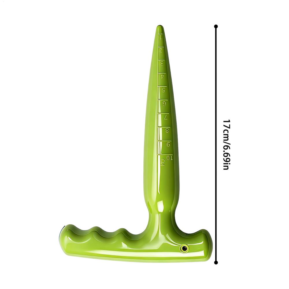 Long-handled Hole Digger For Seedling Cultivation Gardening Seeder Sowing Hand Tool Plant Hole Digger For Transplanting Planting