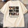 Es sieht genauso cool aus, wenn du es tust T-Shirt Unisex Damen Baumwolle Kurzarm Lustiges Meme T-Shirt Unisex Lässig Rundhals T-Shirts
