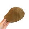 High Quality Forward Hat American Retro Big Head Circumference Hat Season Suede Japanese Beret Women'S Cap