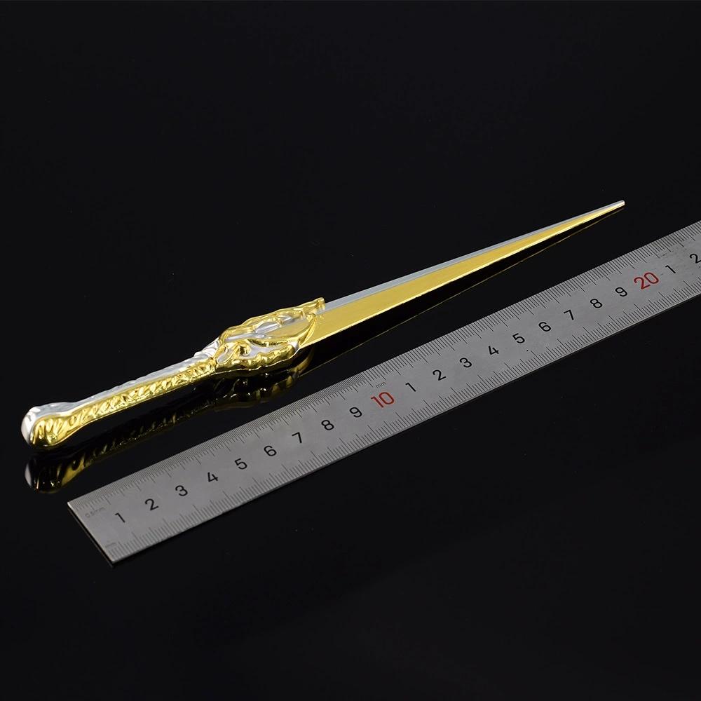 22cm Ring Baggins Katana Aragorn Sword Anime Medieval Glamdring Narthil Sword Ninja Knife Real Japanese Katana Samurai Sabre Toy