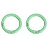 2/5/10Pcs Alloy Spray Painted Open Ring Spring Buckle Clasps For Key Bag Accessories