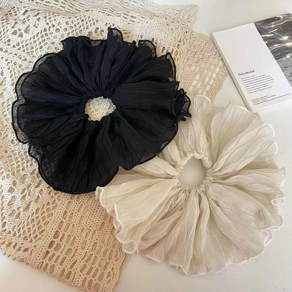 Girl Hair Band Girl Head Rope Hair Tie Korean Style Headwear Wrinkle Hair Rope Women Scrunchies