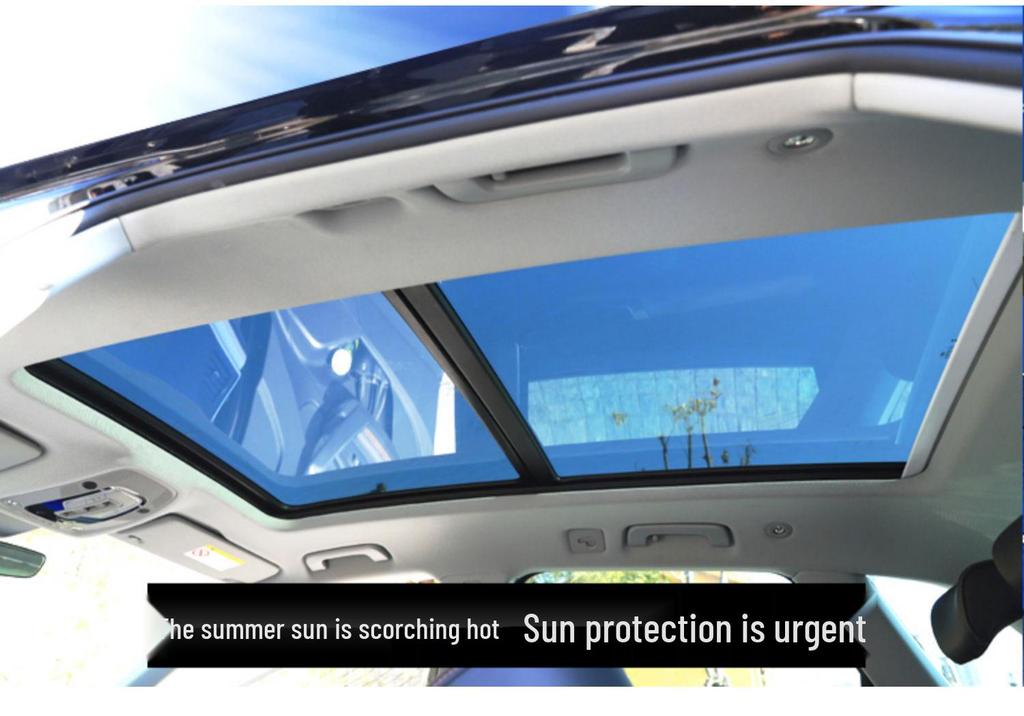 BMW Series Sunshade: Compatible with X1, X2, X3, X4, 5, 7, I3 Models - Sunroof Flocking Sun Protection Curtain