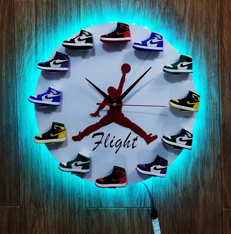 3D Small Shoe Wall Clock - Creative Hanging Home Decor
