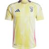 Adidas Juventus 24/25 Away Authentic Jersey Asia Sizing 'Yellow' Men's JH1362