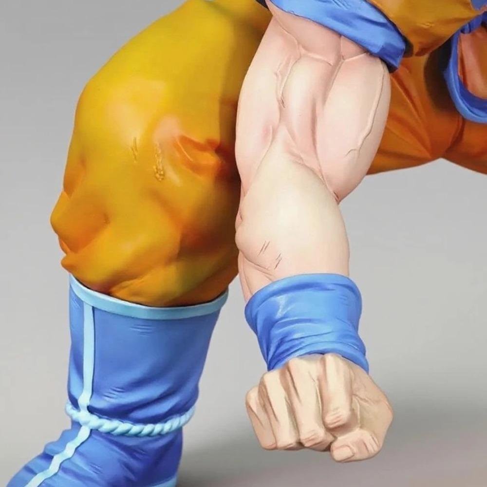 Seven Dragon Balls Cartoon Peripheral Chassis Desktop Ornaments Start With Goku Handmade Statue Anime Figure Chaoplay Model Gift