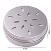 10Pcs Round Aluminum Tin Can 60ML Scent Training Case Dog Scent Training Box  Pets