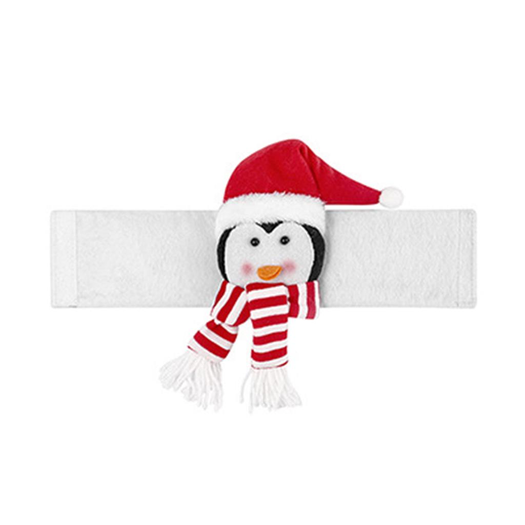 Christmas Creative Curtain Tie Backs Cute Cartoon Plush Curtain Buckle Decor For Home Office Party Holiday Decoration