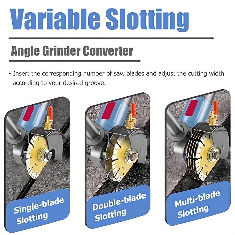 100/150 To Groove Cutter Conversion Adapter Multi-Function Blade for Slotting