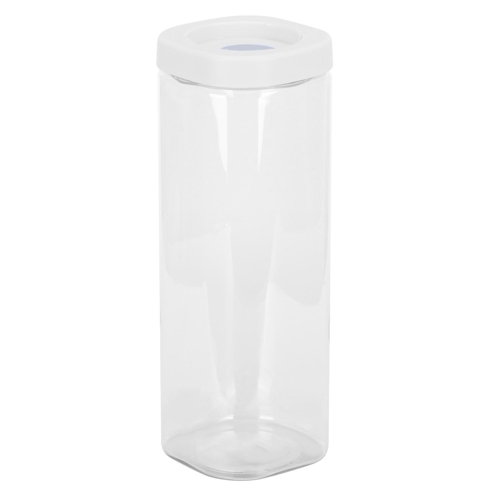 

Food Storage Container Stacked Snacks Grains Cereal Sealed Jar Bottle Kitchen Accessory1800ML
